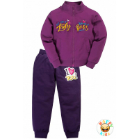 10-378202 "LADY" Костюм для девочки, 3-7 лет, фиолетовый\лиловый 10-378202 "LADY" Костюм для девочки, 3-7 лет, фиолетовый\лиловый